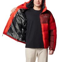 Columbia Pike Lake™ II Hooded Isolatiejas Heren Sail Red M - thumbnail