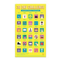 Gift Republic 30 Dagen Uitdaging Poster Geluk - thumbnail
