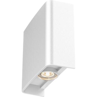 LED Wandlamp Buiten & Binnen - 2W 180lm - Koud Wit 6000K - IP65 Rechthoekig