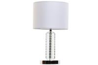 Bureaulamp Home ESPRIT Wit Kristal 50 W 220 V 25 x 25 x 42 cm - thumbnail