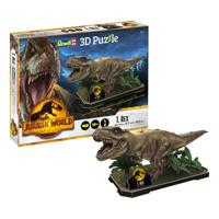 Revell 3d puzzel bouwpakket - jurassic world dominion t-rex - thumbnail