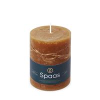 Kaars rustiek 80/110 mm cognac Spaas - Spaas - thumbnail
