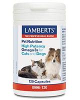Lamberts Omega 3 voor Kat en Hond Capsules - thumbnail