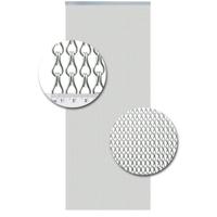 Vliegengordijn Aluminium Zilver Mat - 100cm x 240cm - thumbnail