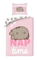 Pusheen dekbedovertrek nap time 140 x 200 cm polyester pre order - thumbnail