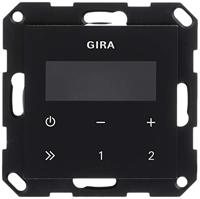 Gira inbouw radio zwart glanzend 228405 - thumbnail