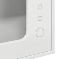 Kattenhuis Glanzend Wit 51 x 30 x 42 cm Bewerkt hout - thumbnail