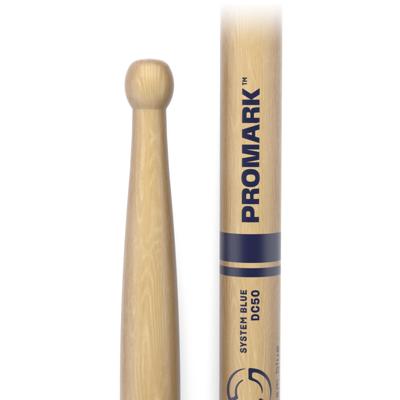 Promark System Blue DC50 Hickory marching drumstokken