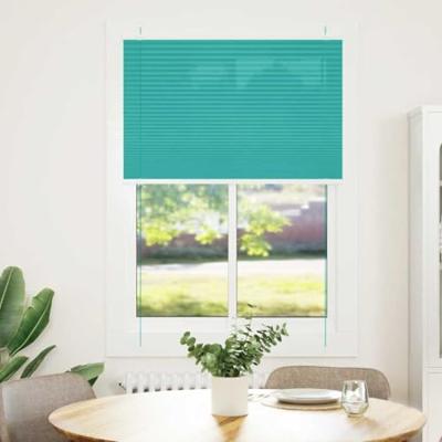 Pliss rolgordijn 85x150 cm stofbreedte 84,4 cm petrol groen - thumbnail