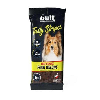 BULT Tasty stripes Beef - traktatie voor hond - 6 stuks