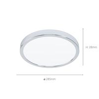 Eglo Led plafonnièreFueva 5 Ø 28,5cm - IP44 - 99266 - thumbnail
