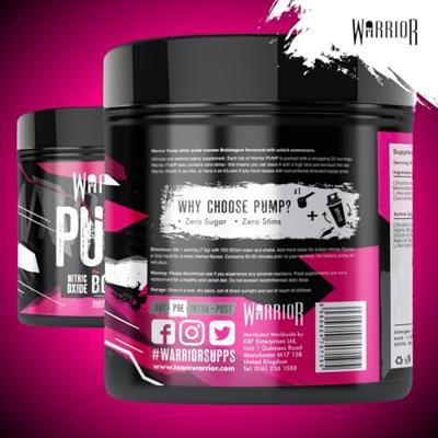 Warrior Pump Bubblegum (225 g) Warrior Pump Bubblegum (225 g)