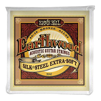Ernie Ball 2047 Earthwood Silk & Steel Extra Soft snarenset