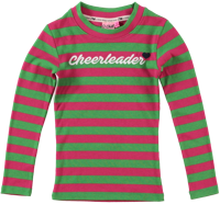 O'Chill Meisjes shirt - Dyante - Groen / Roze - thumbnail