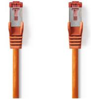 CAT6 S/FTP-Netwerkkabel | RJ45 Male - RJ45 Male | 15 m | Oranje - thumbnail