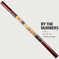 Meinl DDG1-R bamboe didgeridoo, rood - thumbnail