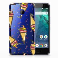 HTC U11 Life Siliconen Case Icecream - thumbnail