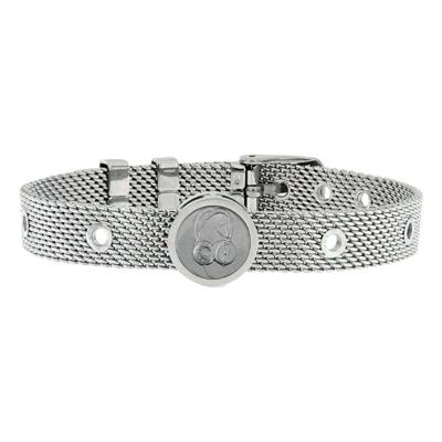 Armband Uniseks Deejay Talent Jewels TJA-4-05-03-1-235 Zilverkleurig