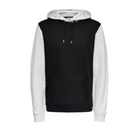 ONLY & SONS hoodie zwart/grijs - thumbnail