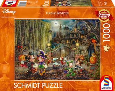 Disney Mickey & Minnie - Halloween Fun Puzzel 1000 Stukjes Disney Mickey & Minnie - Halloween Fun Puzzel 1000 Stukjes
