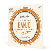 D&apos;Addario EJ63i Nickel Medium 12-36 snaren voor Ierse tenor banjo - thumbnail