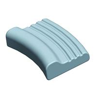 Profielkussen van traagschuim AT03002 - thumbnail