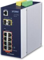 PLANET IGS-10020HPT network switch Managed L2+ Gigabit Ethernet (10/100/1000) Power over Ethernet (PoE) Black, White - thumbnail