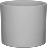 Mica Decorations bloempot Era rond 17,5x19,5cm lichtgrijs - thumbnail