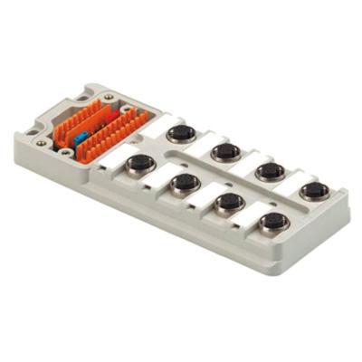 Weidmüller SAI-8-M 5P M12 OL UT 1740191000 Passieve sensor/actorbox M12-verdeler met metalen schroefdraad 2 stuk(s) Weidmüller SAI-8-M 5P M12 OL UT 1740191000 Passieve sensor/actorbox M12-verdeler met metalen schroefdraad 2 stuk(s)