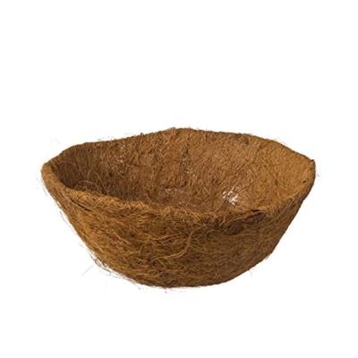 Kokosinlegvel voor hanging basket voorgevormd met waterkering dia. 25cm Nature - Nature