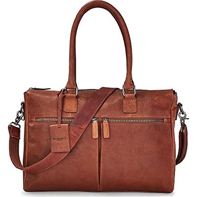 Burkely Antique Avery 15.6" laptop bag -Cognac