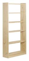 Boekenwinkel Astigarraga Gala Natuurlijk Pijnboom 184 x 80 x 25 cm 6 Planken - thumbnail