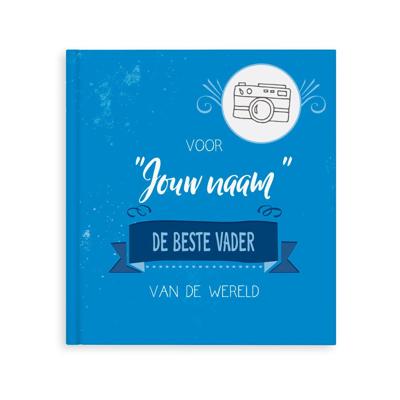 Boek met naam en foto&apos;s - De beste vader van de wereld (Hardcover)