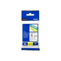 Labeltape Brother TZe, TZ TZe-211 PET Tapekleur: Wit Tekstkleur:Zwart 6 mm 8 m - thumbnail
