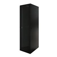 LogiLink D42S66B 19inch-patchkast (b x d) 600 mm x 600 mm 42 HE Zwart (RAL 9005) - thumbnail