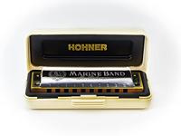 Hohner Marine Band Classic Bb majeur mondharmonica - thumbnail