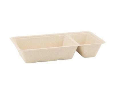 TakeAware Snackbakje a23 bagasse pfas-vrij a7+ saus (500 stuks)