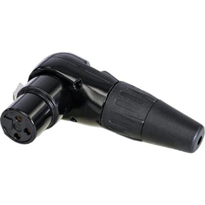Rean AV RC3FR-B XLR-connector Koppeling, haaks Aantal polen: 3 1 stuk(s)