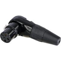 Rean AV RC3FR-B XLR-connector Koppeling, haaks Aantal polen: 3 1 stuk(s) - thumbnail