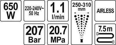 Yato YT-82560 verfspuit