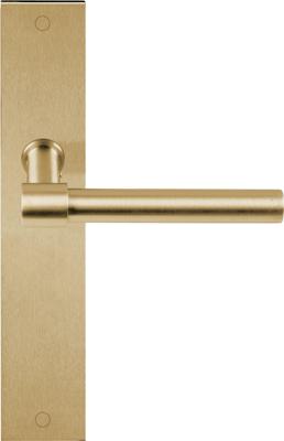 Formani Piet Boon ONE PBL15XLP236SFC deurkruk op schild - PVD mat goud