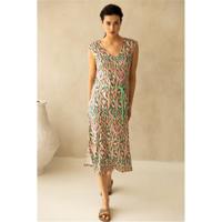 Jurk v-hals - thumbnail