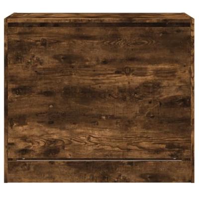 VidaXL Schoenenkast 80x42x69 cm bewerkt hout gerookt eikenkleurig