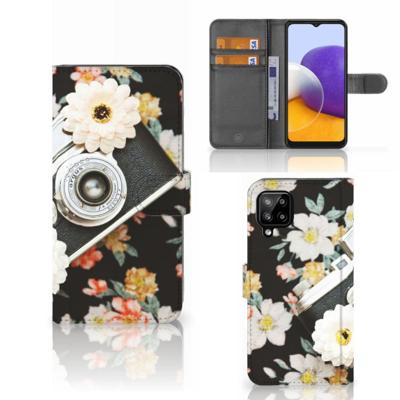 Samsung Galaxy A22 4G | M22 | Telefoonhoesje met foto | Vintage Camera Samsung Galaxy A22 4G | M22 | Telefoonhoesje met foto | Vintage Camera
