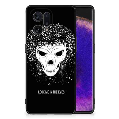 Telefoonhoesje OPPO Find X5 Skull Hair Telefoonhoesje OPPO Find X5 Skull Hair