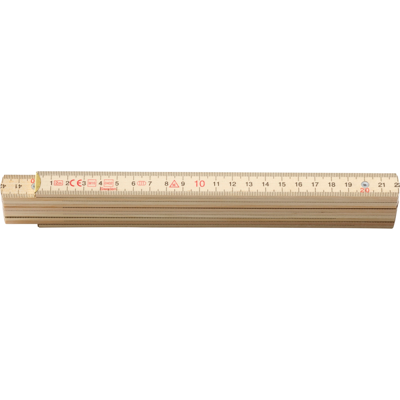 Hultafors Duimstok 4000 2m | Houtkleur - HU109011 Hultafors Duimstok 4000 2m | Houtkleur - HU109011