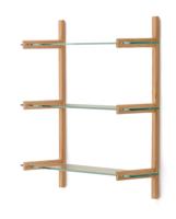 Kave Home Wandrek 'Sitra' Eikenhout en glas, 98 x 90cm - thumbnail