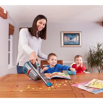 BLACK+DECKER BHHV520BF-QW 18V 2.0Ah smart tech Kruimeldief met laadstation handstofzuiger