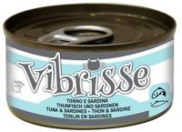 VIBRISSE CAT TONIJN / SARDINES 70 GR - thumbnail