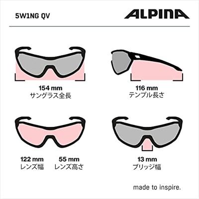 Olympic Sportswear Alpina sports sportbril 5w1ng qv wit
